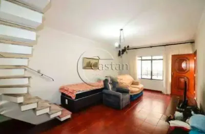 Casa com 3 quartos à venda na rua santa elvira, --, tatuapé, são paulo, 138 m2 por r$ 1.277.000