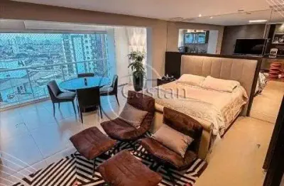 Apartamento com 1 quarto à venda na rua marechal barbacena, --, tatuapé, são paulo, 52 m2 por r$ 750.000