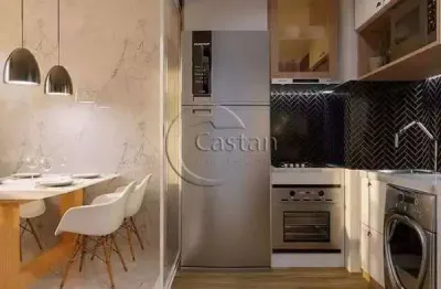 Apartamento com 1 quarto à venda na rua tobias barreto, --, mooca, são paulo, 24 m2 por r$ 285.000