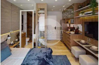 Apartamento com 1 quarto à venda na rua elói cerqueira, --, belém, são paulo, 25 m2 por r$ 276.000