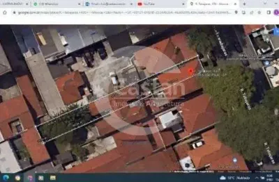 Terreno à venda na rua tabajaras, --, mooca, são paulo, 238 m2 por r$ 750.000