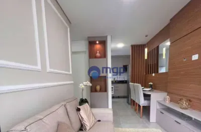 Apartamento com 1 dormitório à venda, 39 m² - vila isolina mazzei
