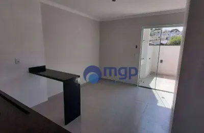 Cobertura com área gourmet, à venda na vila isolina mazzei - 30 m² - são paulo/sp
