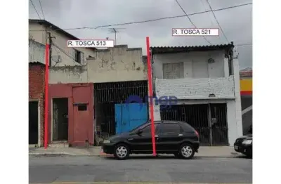 Terreno à venda na Rua Tosca, 513, Jardim Brasil, São Paulo