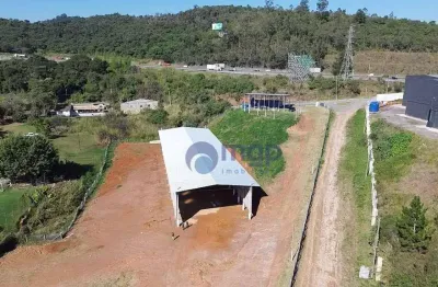 Galpão para alugar, 1600 m² - residencial santa helena - gleba ii - santana de parnaíba/sp