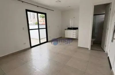 Apartamento com 1 dormitório para alugar, 28 m² por R$ 1.450,00/mês - Vila Isolina Mazzei - São Paulo/SP