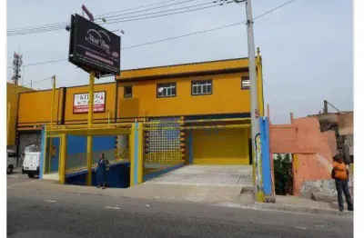 Galpão para locação no bairro cidade industrial satélite - 1367 m² - guarulhos/sp