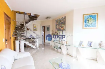 Apartamento duplex com 3 dormitórios à venda, 198 m² por r$ 1.700.000,00 - santana - são paulo/sp