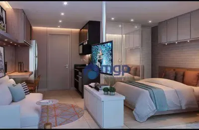 Studio com 1 dormitório à venda, 25 m² por r$ 380.000,00 - santana - são paulo/sp