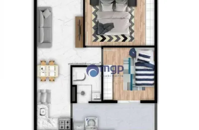Apartamento com 2 dormitórios à venda, 60 m² por r$ 360.000,00 - vila mazzei - são paulo/sp