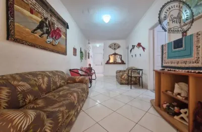 Ótimo apartamento 50m da praia com vista lateral mar no boqueirão em praia grande