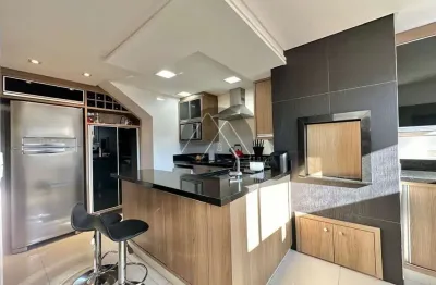Sobrado residencial em condomínio fechado semimobiliado no centro de são josé dos pinhais