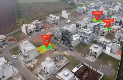 Terreno em condomínio  a venda no costeira em são josé dos pinhais.
