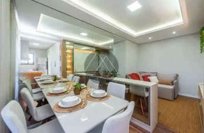 Apartamento garden com 3 dormitórios à venda, 143 m² por r$ 690.000,00 - três marias - são josé dos pinhais/pr