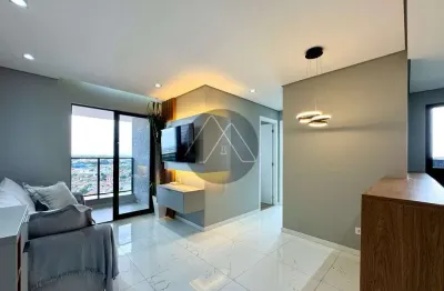 Apartamento no condomínio terrazzo tomio – 2 dormitórios – mobiliado – andar alto