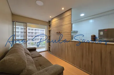 Oportunidade fusion home! charmoso apartamento porteira fechada de 1 dormitório (1 suíte) na vila mathias em santos – sp