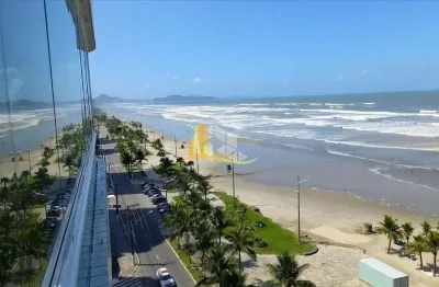 Apartamento pé na areia, com 3 quartos, sendo 1 suite, 02 vagas cobertas, com viste definitiva para
