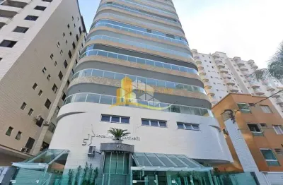 Apartamento com 2 quartos, suite, varanda gourmet à venda, tupi - praia grande