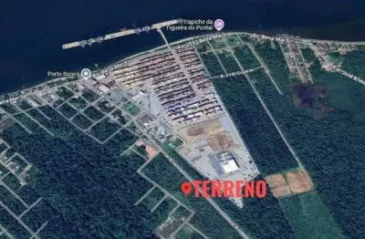 Terreno comercial à venda na rua 2809 pixuna, 255, figueira do pontal, itapoá por r$ 150.000