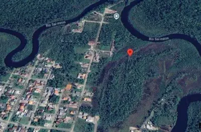Terreno em condomínio fechado à venda na rua tamoios, 00, barra do sai, itapoá por r$ 150.000