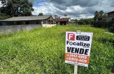 Terreno à venda na avenida princesa do mar & r. tijucas, 114, balneário estrelas, itapoá por r$ 215.000