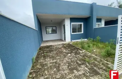 Casa com 2 quartos à venda na rua ambopi, 471, bahamas iii, itapoá por r$ 280.000