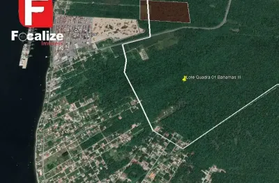 Terreno à venda na avenida dom henrique ii, pontal, itapoá por r$ 70.000