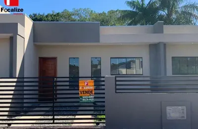 Casa com 2 quartos à venda na rua: piranema (1300), 833, balneario santa clara, itapoá por r$ 277.000