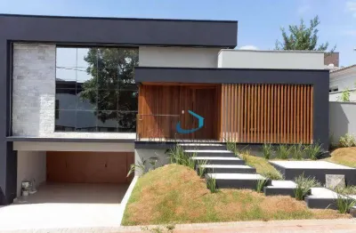 Casa térrea nova condomínio sun lake com 3 suítes 4 salas gourmet piscina aquecida completa de planejados iluminação energia fotovoltaica 4 vagas