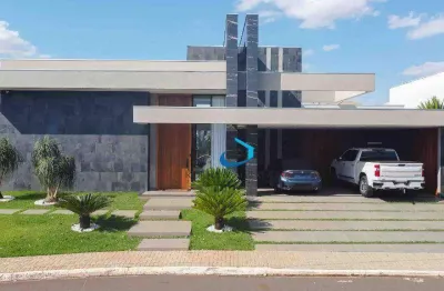 Casa de alto padrão condomínio villagio do engenho finamente decorada 3 suítes ampla área social integrada pé direito duplo piscina c/ projetor de led