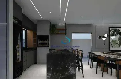 Casa assobradada com 04 quartos no condomínio parque tauá, londrina - pr