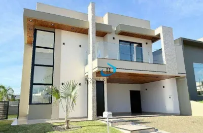 Casa/sobrado condomínio tauá tangará com localização incrível 4 quartos sacadas amplas salas integradas ao gourmet lavabo arquitetura diferenciada