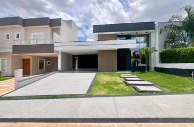 Casa térrea no condomínio dona lucilla com 03 suítes e escritório – indaiatuba – sp.