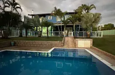 Chácara com 4 dormitórios para alugar, 3000 m² por r$ 11.670,00/mês - jardim dos laranjais - indaiatuba/sp