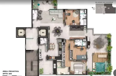 Apartamento com área privativa à venda, 4 quartos, 2 suítes, 3 vagas, buritis - belo horizonte/mg