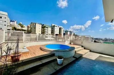 Cobertura à venda, 3 quartos, 2 suítes, 4 vagas, buritis - belo horizonte/mg