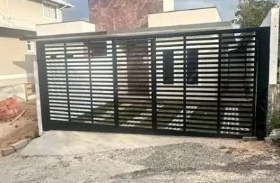 Casa térrea 02 dormitórios nova à venda em são joão do rio vermelho - florianópolis - sc