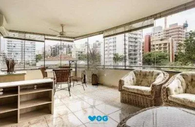 Amplo apartamento com 3 dormitórios, churrasqueira e hidromassagem - 222m² - pet