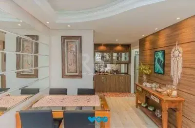 Excelente apartamento mobiliado com 2 dormitórios e 2 vagas.
