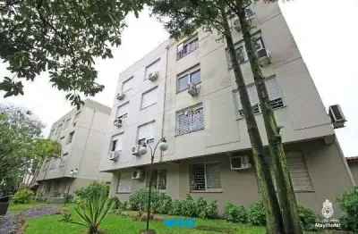 Apartamento de dois quartos e uma vaga de garagem no bairro tristeza em porto al