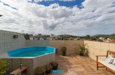 Cobertura para venda 2 dormitórios, 1 vaga - cristal