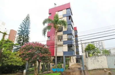 Apartamento de dois dormitórios e uma vaga de garagem na rua marcelo gama, bairr