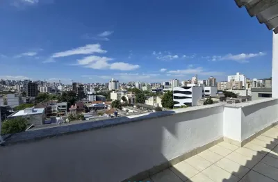 Cobertura ensolarada 1 dorm. com vaga, próximo ao hospital medplex