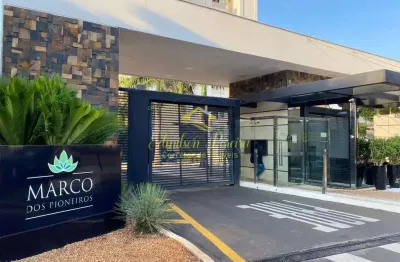 Apartamento à venda 2 quartos no residencial marco dos pioneiros zona leste de londrina, pr