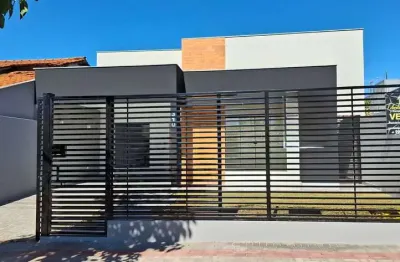 Linda Casa nova à Venda, Residencial Abussafe II zona leste de Londrina, PR