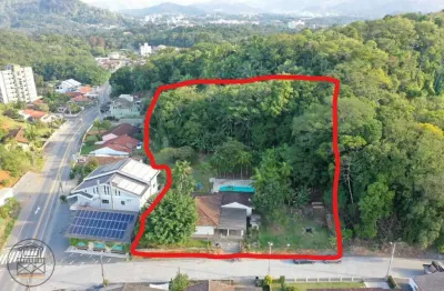 Terreno comercial à venda no badenfurt, blumenau  por r$ 2.200.000