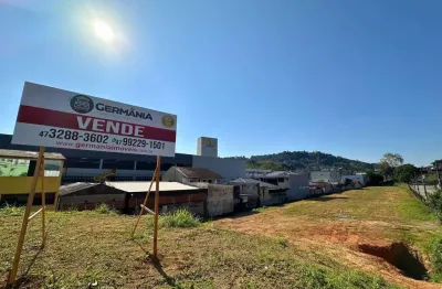 Terreno comercial à venda em água verde, blumenau  por r$ 4.300.000