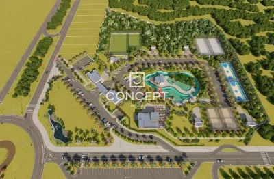 Terreno em condomínio fechado à venda na passagem da conceição, 2, mirante do pary, várzea grande por r$ 115.000