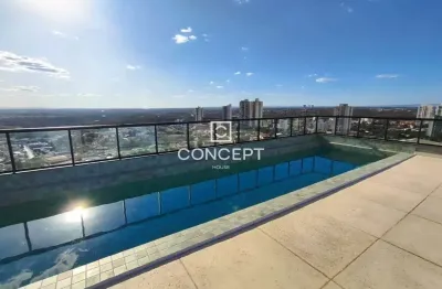 Apartamento com 1 quarto para alugar na avenida miguel sutil, 1635, duque de caxias i, cuiabá por r$ 3.404