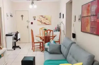 Apartamento à venda, 1 quarto, 1 vaga, josé menino - santos/sp